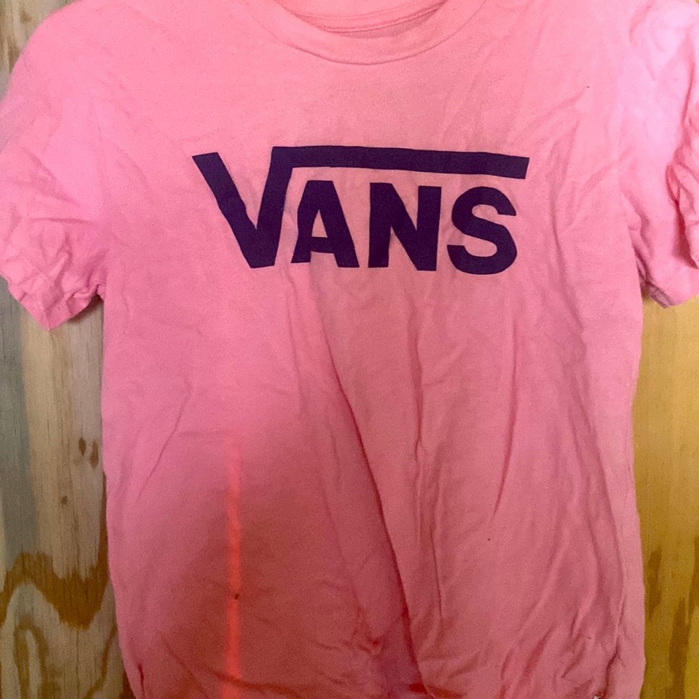 VANS bubblegum pink T-shirt